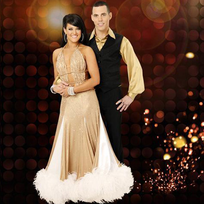 SteveO is paired with Lacey Schwimmer on Dancing with the Stars 2009